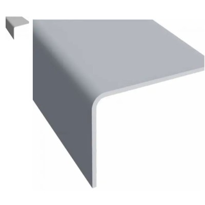 Perfil Cantoneira Aluminio 2500x23x23mm