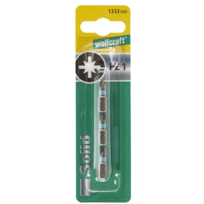 Conj. 3 Bits Wolfcraft PZ2x25mm 1334000