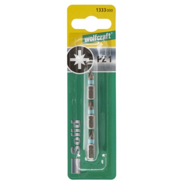 Conj. 3 Bits Wolfcraft PZ3x25mm 1333000