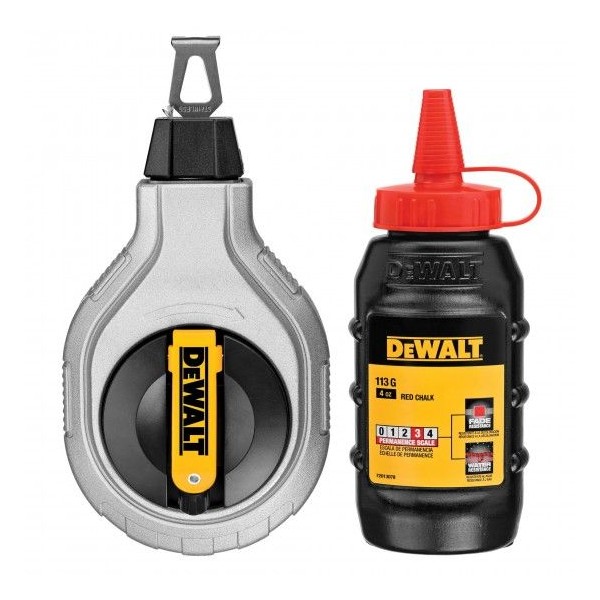 Traçador Recta Dewalt 30mt C/Pó Vermelho DWHT47408-0