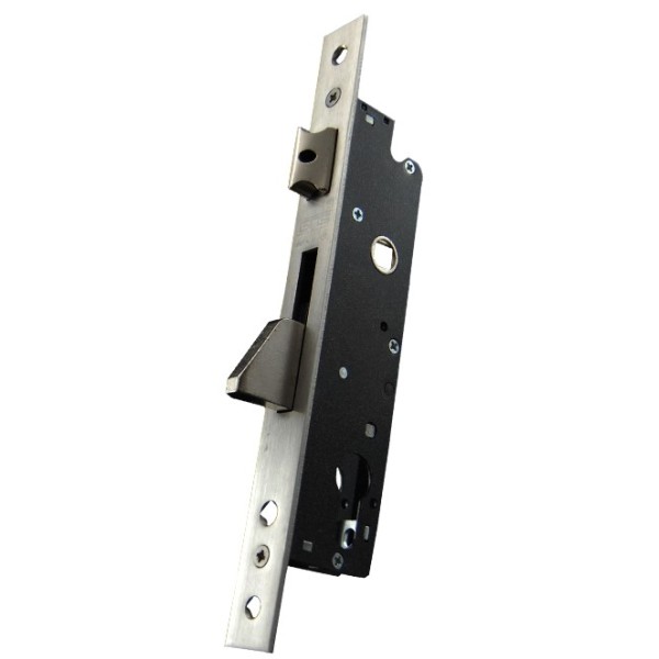 Fechadura Emb. Ling. Basculante GNS 7716x30 Inox S/Cil.