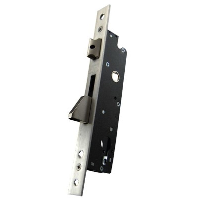 Fechadura Emb. Ling. Basculante GNS 7716x35 Inox S/Cil.