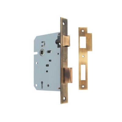 Fechadura Embutir 716-60 Latão Ox. Françes