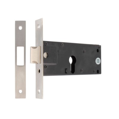 Fechadura Embutir 726-70 Aço Inox Mate