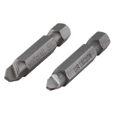 Kit 2 Pontas Bit Estrator P/Paraf. Wolfcraft