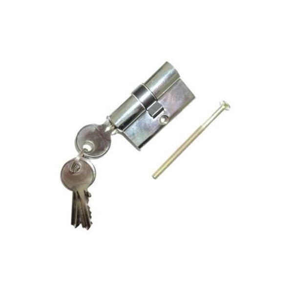 Cilindro Chave Normal 60mm Niq. Mate (30+30)