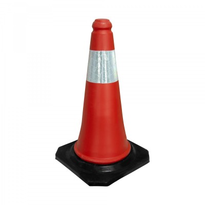 Cone Sinalização 1 B. Refletora 50cm