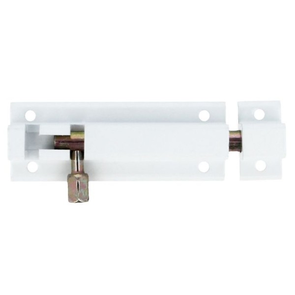 Fecho 500-80 Alum. Branco/a Inox