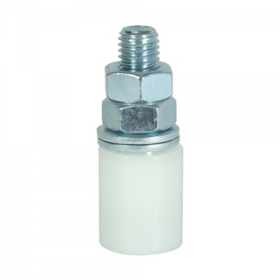 Rodízio Nylon P/Guia Portão 40x40mm M14