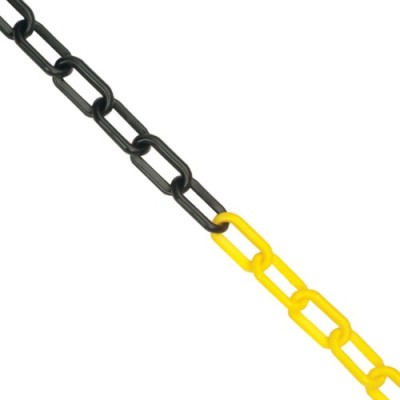 Corrente Plast. Vermelha/Branca 8,0mm