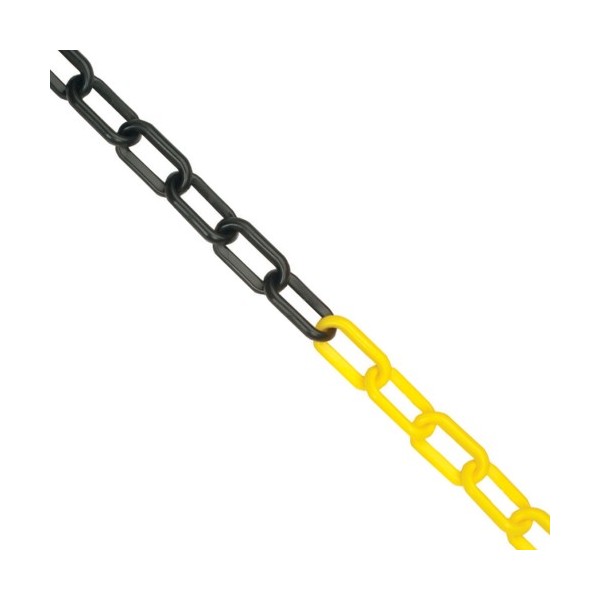 Corrente Plast. Vermelha/Branca 8,0mm