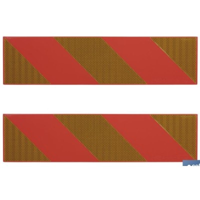 Placa Sinalização V-6 P/Veiculos Longos 1130x200mm