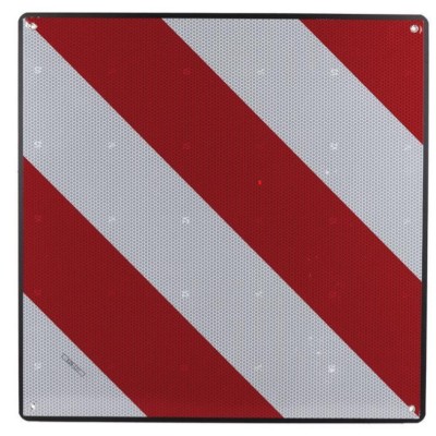Placa Sinalização V-20 Carga Saida 500x500 ABS