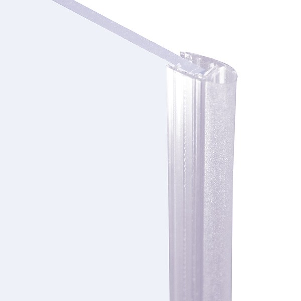 Perfil Cabine Duche Lateral 6-8mm Transp. C/2mt