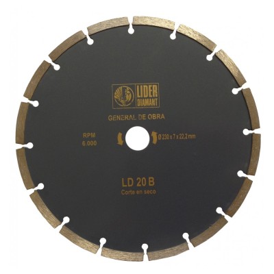 Disco Diam. Golz Basic Geral Obra LD20B 230mm