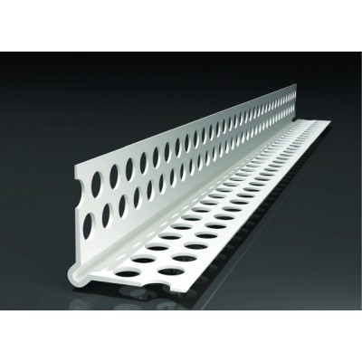 Perfil PVC Canto Boleado P/Gesso Cartonado 2,50mt