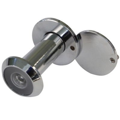 Olho de Porta/Visor 3-14 Latão Crom. Brilh.