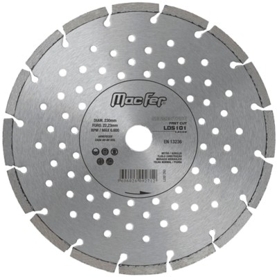 Disco Diam. Macfer 115mm Segmentado Laser LDS101