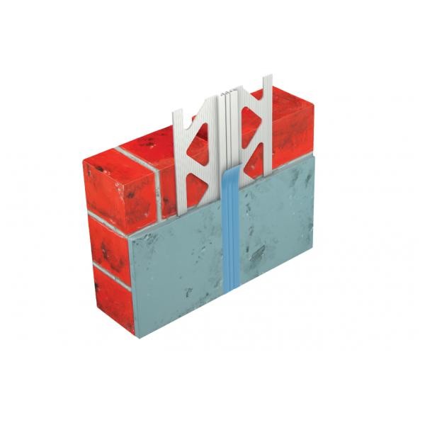 Perfil PVC Junta Dilatação P/Gesso e Reboco 10mmx3,00mt