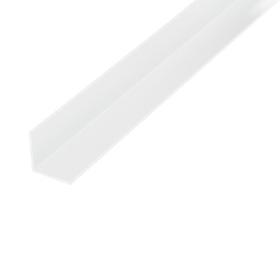 Perfil Angulo 20x20-2,50mt PVC Branco