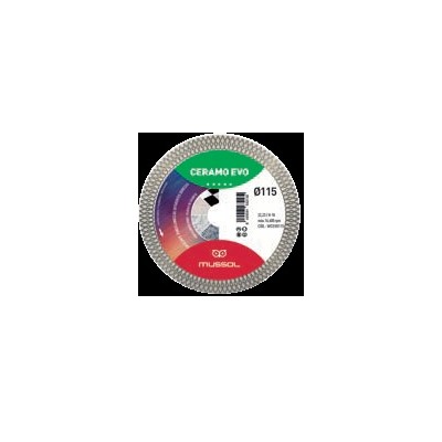Disco Diam. Mussol Ceramo Evo Porcelanico 115mm