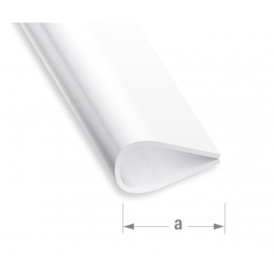 Baguete Encadernação 15x6-1m PVC Branco
