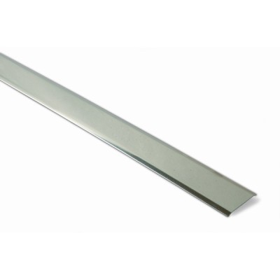 Tapa Juntas Adesivo Alcatifa Inox 35mm 1m Brinox 