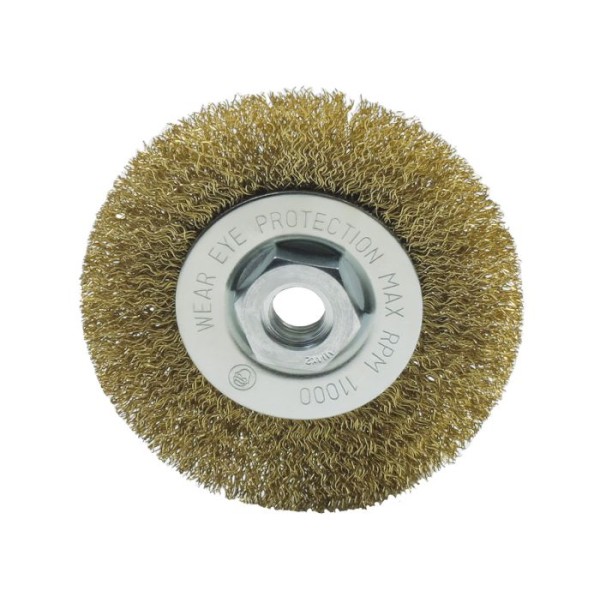 Escova Aço Circular 4Hx115x0,3x30 M14