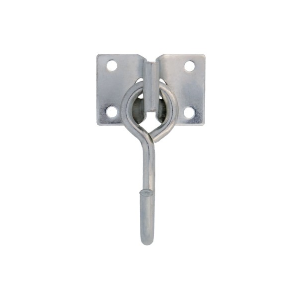 Placa C/Gancho Movel 509 Zinc. 70x45x7mm