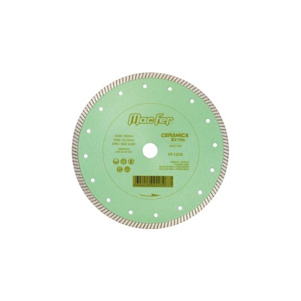 Disco Diam. Macfer 115mm Cerâmica Extra