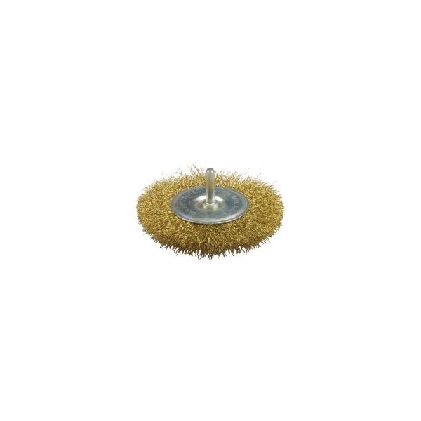 Escova Aço Circular C/Perno 75x0,3mm