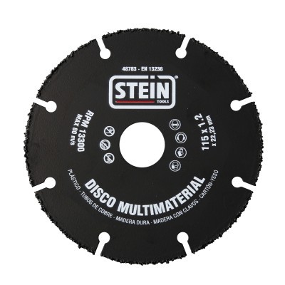 Disco Diam. Macfer 115mm Multimaterial