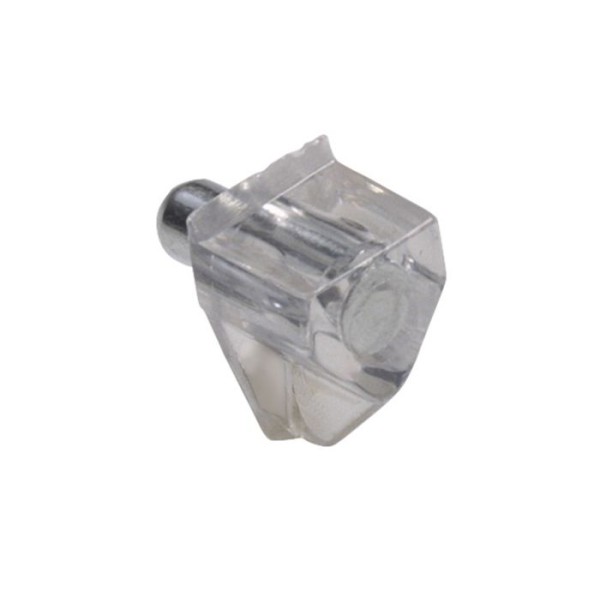 Suporte 161 P/Parteleira Plast. Transparente