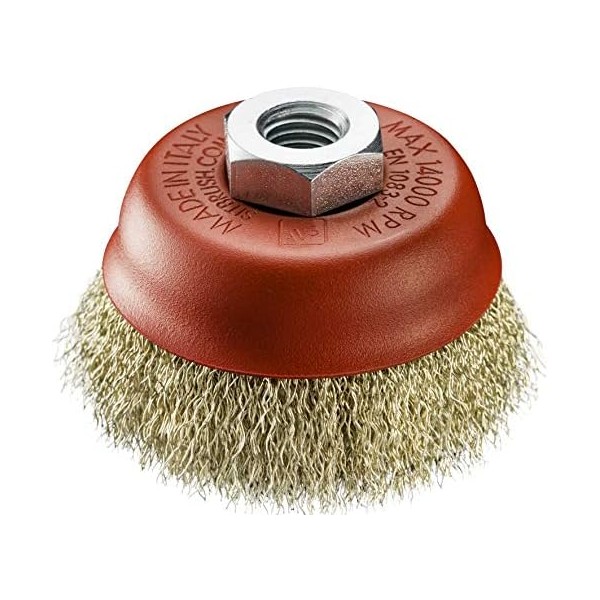 Escova Aço T/Taça M14x100 Sit B TE100 M14 0,30