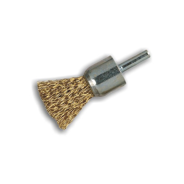 Escova Aço T/Pincel C/Perno 25mm Latão Sit B PE25 G6