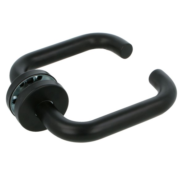 Puxador Duplo Aço Inox Preto 3RX