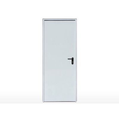 Porta Multiusos Galvanizada s/ Grelha 80x196cm Vão em Obra: 89x200cm