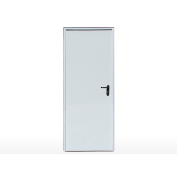 Porta Multiusos Galvanizada s/ Grelha 80x196cm Vão em Obra: 89x200cm
