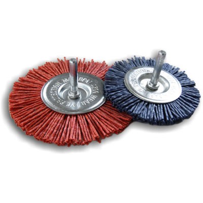 Escova Nylon Circular C/Perno 75mm Nylon Sit B G75A G6x75