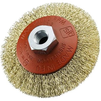 Escova Aço Concava M14x90 Aço Sit B CO90E M14 0,30