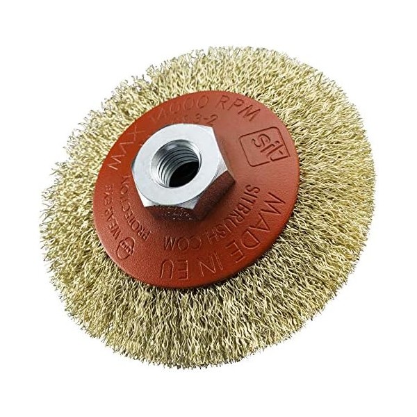 Escova Aço Concava M14x90 Aço Sit B CO90E M14 0,30