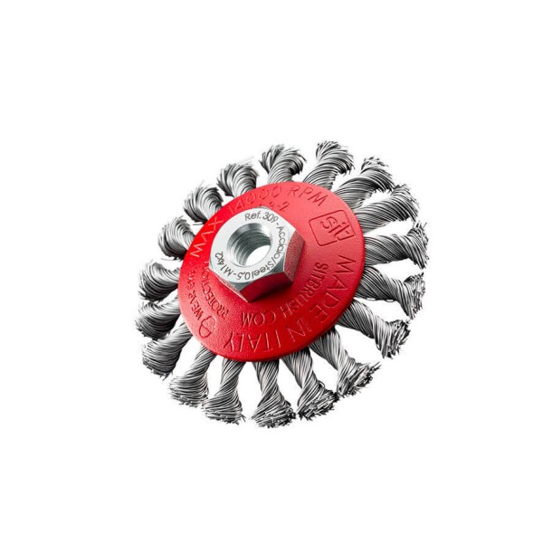 Escova Aço Torcido Concava M14x95 Sit B CZ95 M14 0,30