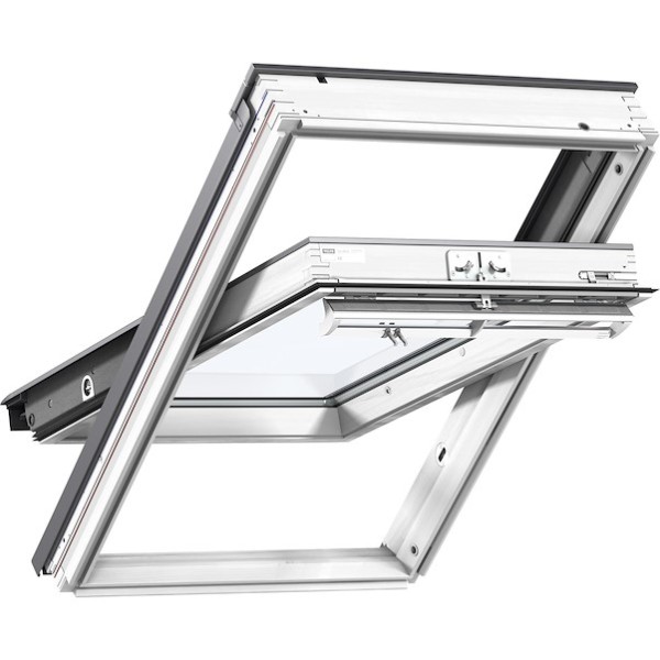 Janela Velux Pint.Branco 78x98 GGL2070 MK04 Vidro Conf. Lamin.