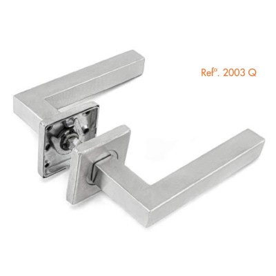 Puxador P/Porta Duplo Aço Inox 2003Q