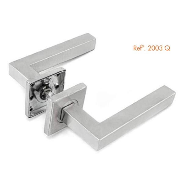 Puxador P/Porta Duplo Aço Inox 2003Q