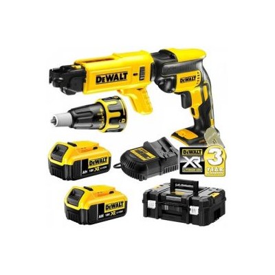 Aparaf. P/Pladur DeWalt 18V DCF620M2K + 2 Bat. 4Ah + Carregador