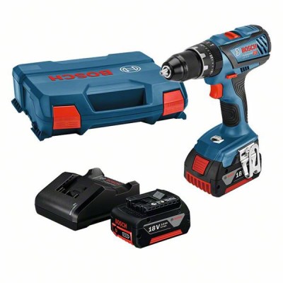 Aparaf. Bosch C/Martelo GSB 18V-28 C/2 Bat. 4,0ah + Carregador