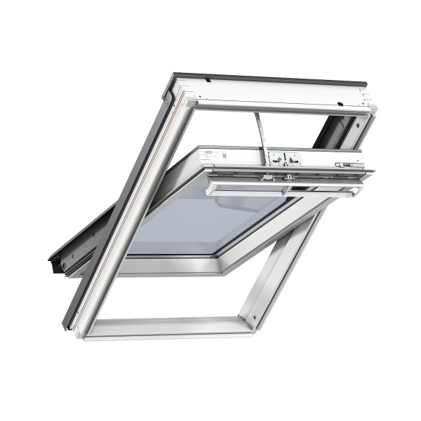 Janela Velux Pint.Branco 78x98 GGL207021 Electr. MK04 Vidro Conf. Lamin.