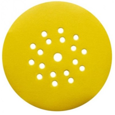 Disco Lixa Velcro P/Girafa 225K G180 Amarelo