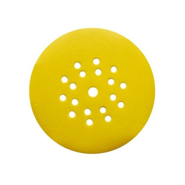 Disco Lixa Velcro P/Girafa 225K G180 Amarelo